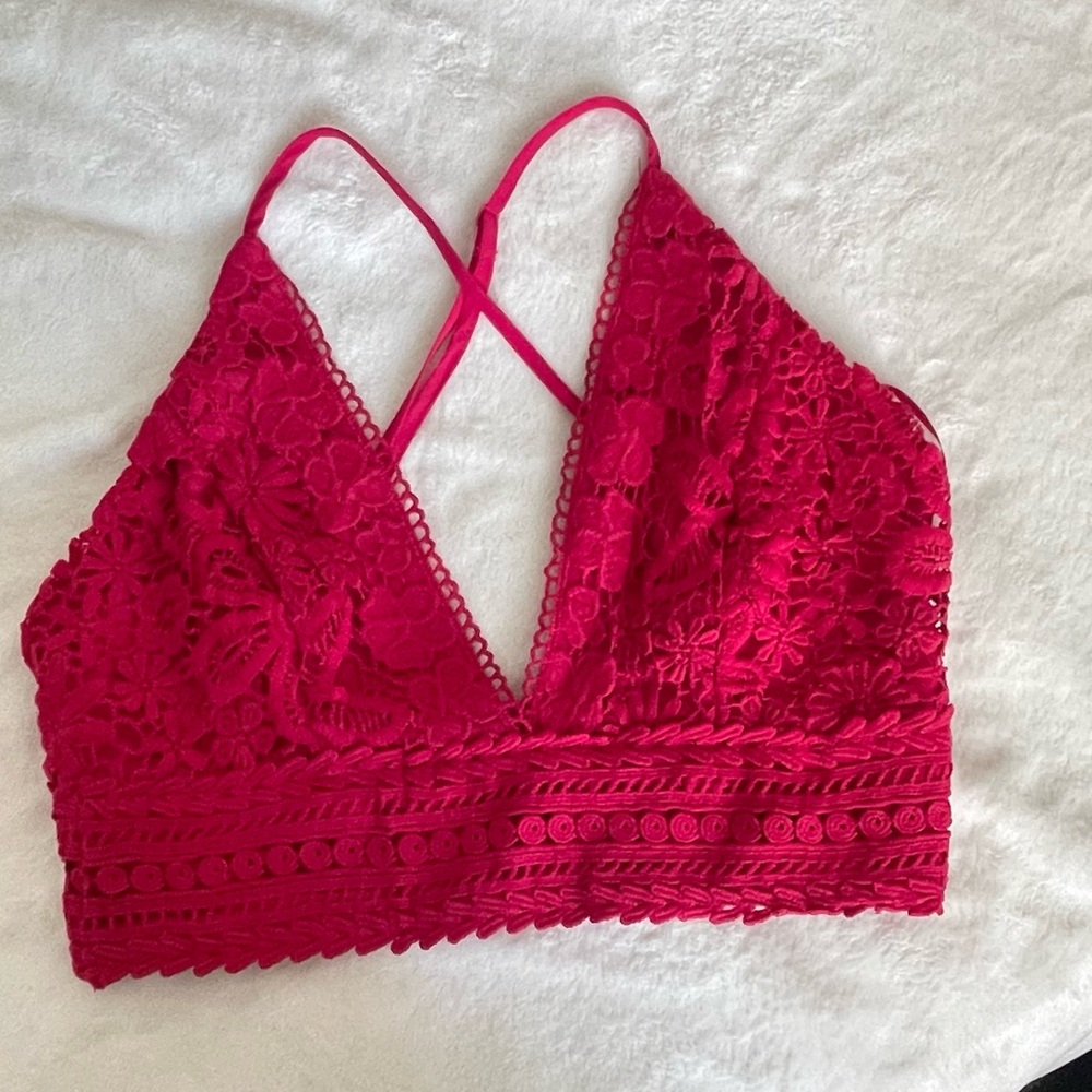 I don't use it anymore and it's in perfect condition. Top Pink, size M
